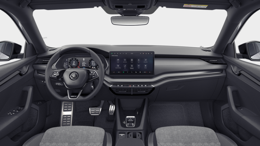 Škoda Octavia, 1,5 TSI m-HEV 110 kW 7° automatická DSG, barva stříbrná
