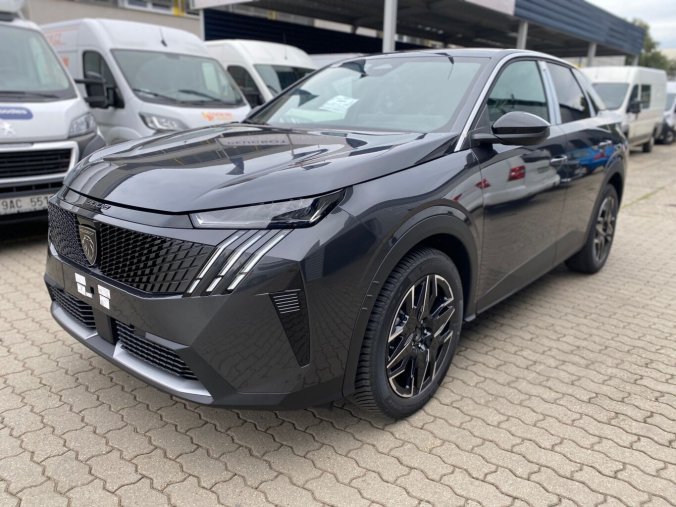 Peugeot 3008, Peugeot 3008 ALLURE Hybrid 145 e-DCS6 - 4355 - CELOROČNÍ PNEU, barva šedá
