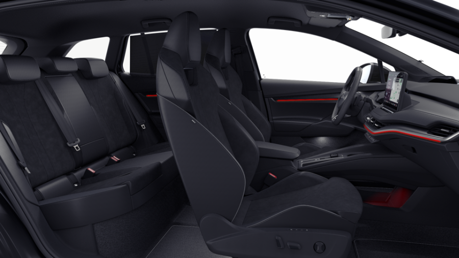 Škoda Enyaq iV, 82 kWh 1° automatická, barva černá