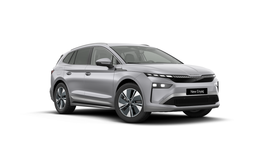 Škoda Enyaq iV, 82 kWh 210,00 kW 1° automatická, barva stříbrná