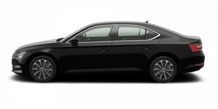 Škoda Superb, 2,0 TDI 110 kW 7-stup. automat., barva černá