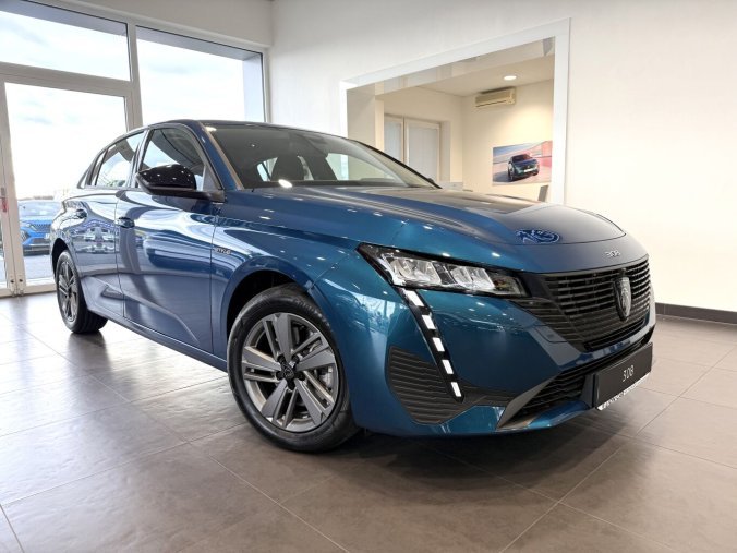 Peugeot 308, Peugeot 308 STYLE HYBRID 145 koní, Automat, barva modrá