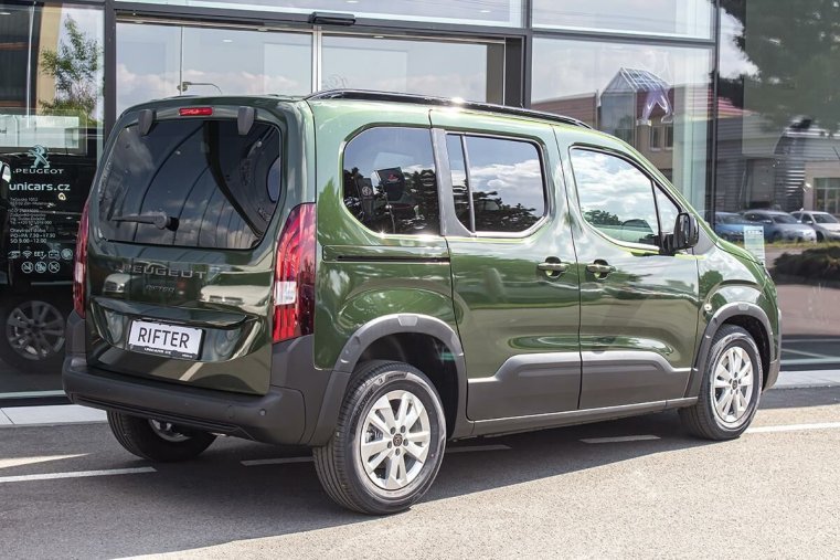 Peugeot Rifter, Peugeot Rifter 1,5 ALLURE BHDi130 S&S M6 N1, barva zelená