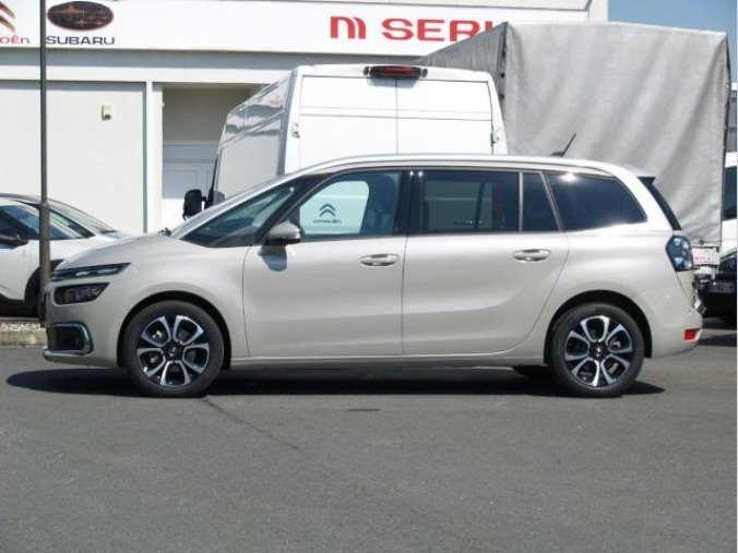 Citroën Grand C4 Spacetourer, Shine 2,0BHDi 160 EAT8, barva šedá