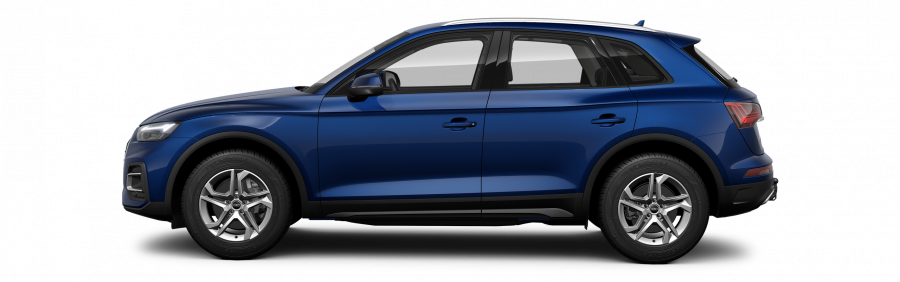 Audi Q5, Q5 40 TDI 150kW quattro, barva modrá