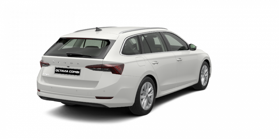Škoda Octavia, 1,5 TSI 110 kW 6-stup. mech., barva bílá