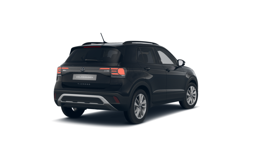 Volkswagen T-Cross, T-Cross People 1.0 TSI 85 kW 7DSG, barva černá