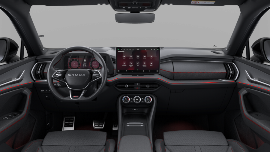 Škoda Kodiaq, 2,0 TSI 195 kW 7° automatická DSG 4x4, barva šedá