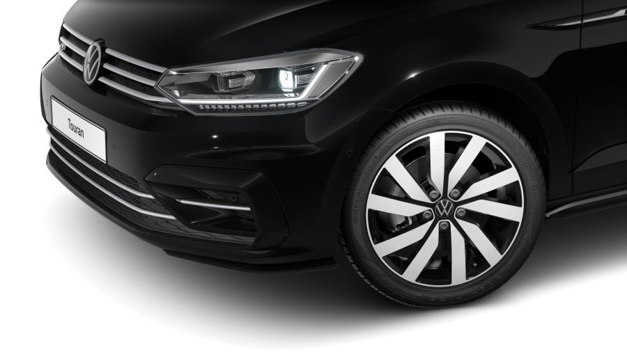 Volkswagen Touran, Touran HL 2,0 TDI 7DSG EVO, barva černá