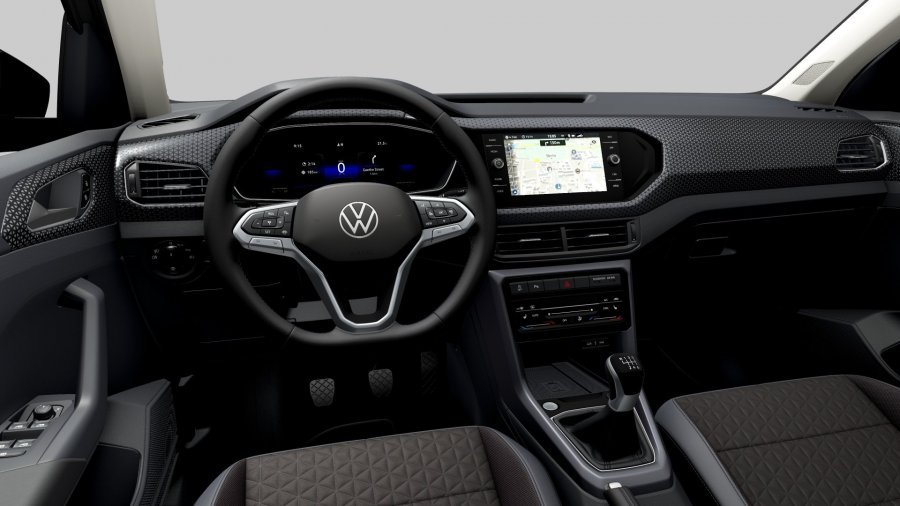 Volkswagen T-Cross, T-Cross Style 1,0 TSI 81 kW 6G, barva černá