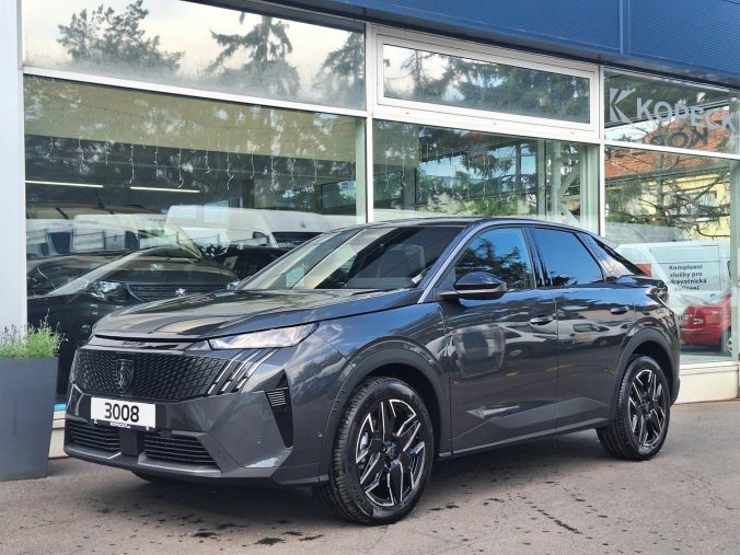 Peugeot 3008, Peugeot 3008 ALLURE Hybrid 136 e-DCS6, barva šedá
