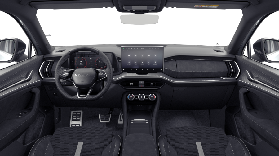 Škoda Kodiaq, 1,5 TSI iV 150 kW 6° automatická DSG, barva stříbrná