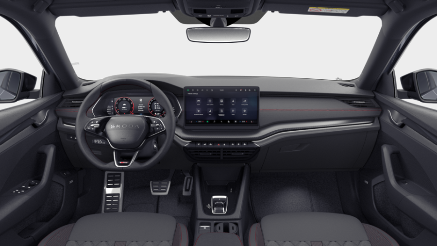 Škoda Octavia, 2,0 TSI 195 kW 7° automatická DSG, barva šedá