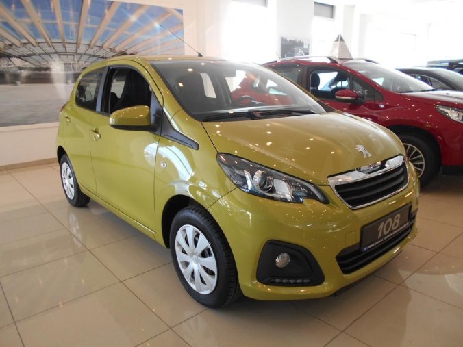 Peugeot 108, 5dv. ACTIVE 1.0 VTi 72 S&S MAN, barva zelená