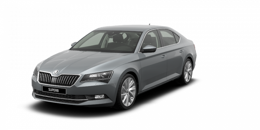 Škoda Superb, 2,0 TDI 140 kW 7-stup. automat., barva šedá