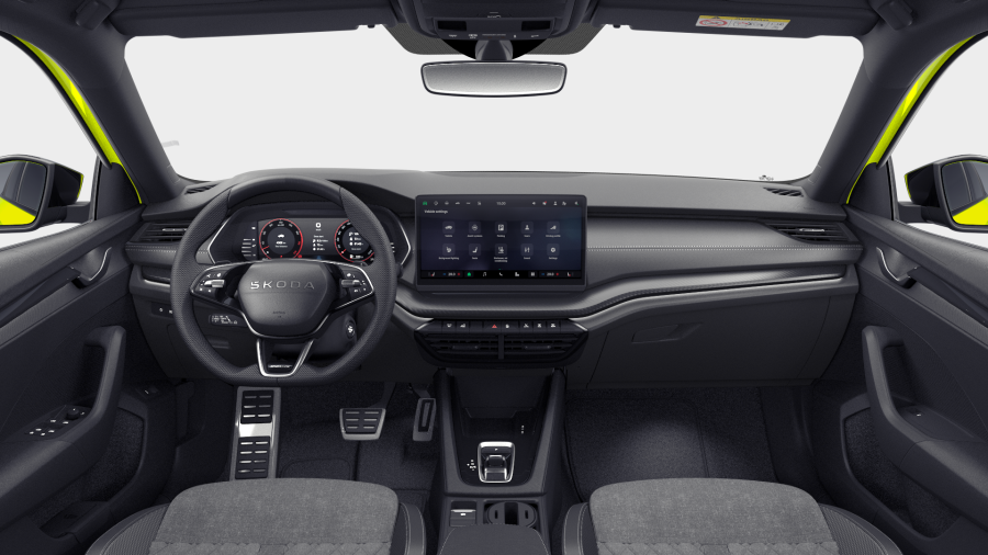 Škoda Octavia, 1,5 TSI m-HEV 110 kW 7° automatická DSG, barva zelená