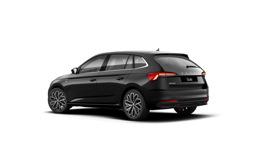 Škoda Scala, 1,0 TSI 85 KW 7-stup. automat., barva černá