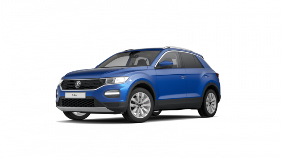 Volkswagen T-Roc, Maraton Edition 1,5 TSI ACT 6G, barva modrá
