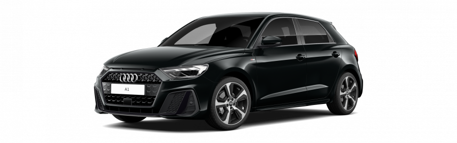 Audi A1, A1 Sportback S line 35 TFSI 110 kW, barva černá