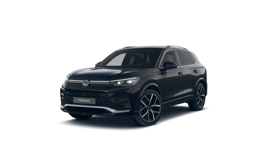 Volkswagen Tiguan, Tiguan R-Line 1,5 eTSI 110 kW mHEV, barva černá