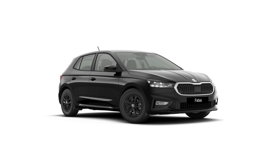 Škoda Fabia, 1,0 MPI 59 kW 5° manuální, barva černá