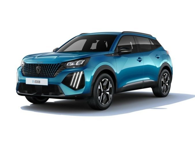 Peugeot 2008, Peugeot 2008 ALLURE Elektromotor 115 kW / 156 k (Baterie 54 kWh), barva modrá
