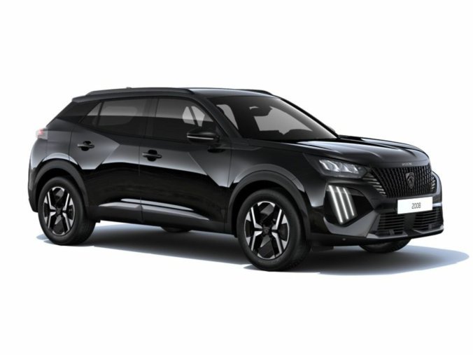 Peugeot 2008, Peugeot 2008 ALLURE Hybrid 136 e-DCS6, barva černá
