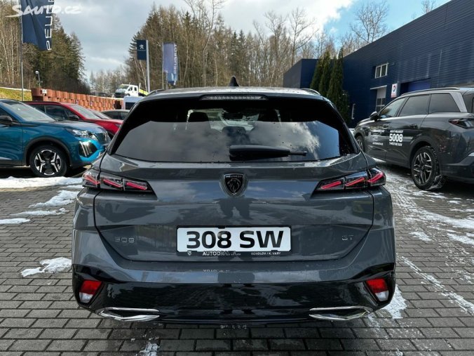 Peugeot 308, Peugeot 308 SW GT Hybrid 136 e-DCS6, barva šedá