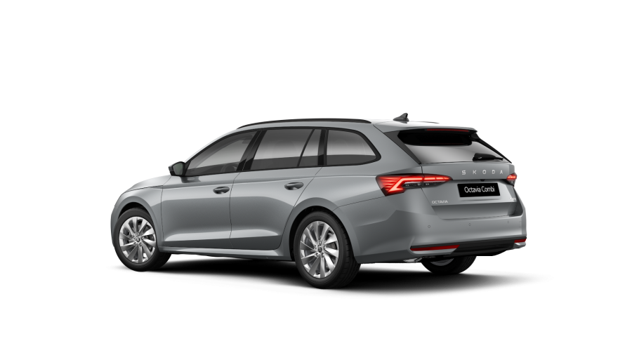 Škoda Octavia, 1,5 TSI m-HEV 110 kW 7° automatická DSG, barva stříbrná