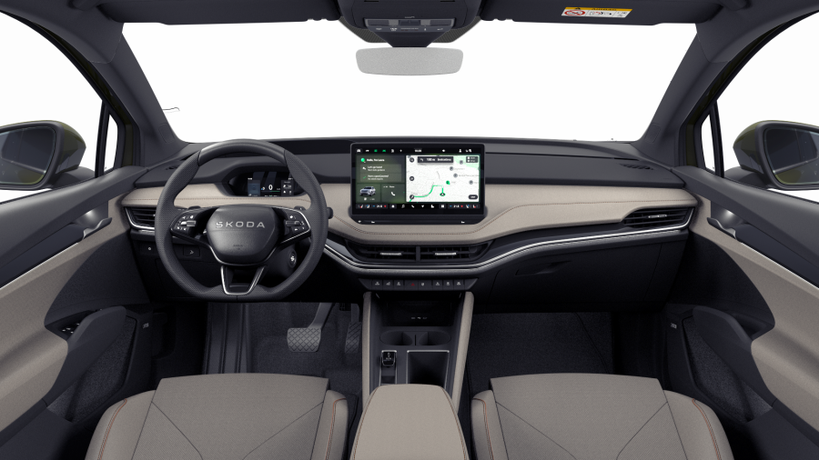 Škoda Enyaq iV, 82 kWh 210 kW 1° automatická 4x4, barva zelená
