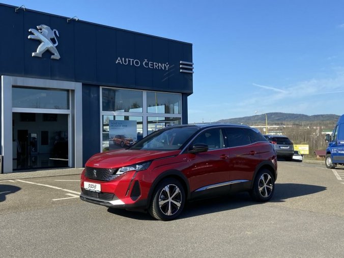 Peugeot 3008, GT 1.5 BlueHDi 130 S&S EAT8, barva červená