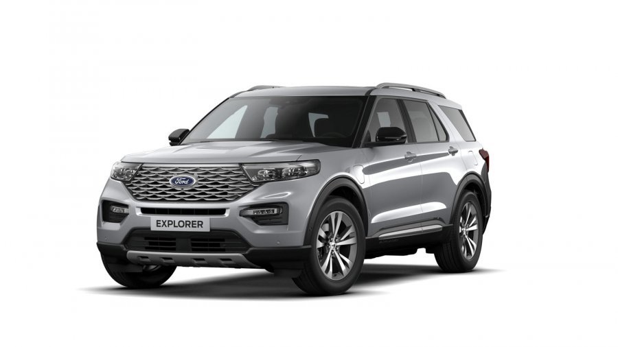 Ford Explorer, Platinum, 5dveřová, 3.0 EcoBoost 336 kW/457 k, 10st. automatická, 4WD, barva zelená