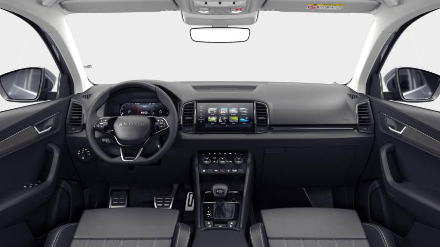 Škoda Karoq, 2,0 TDI 110 kW 7° automatická DSG 4x4, barva šedá