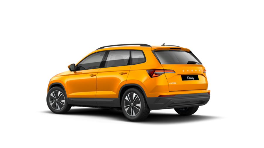 Škoda Karoq, 1,5 TSI 110 kW 6-stup. mech., barva oranžová