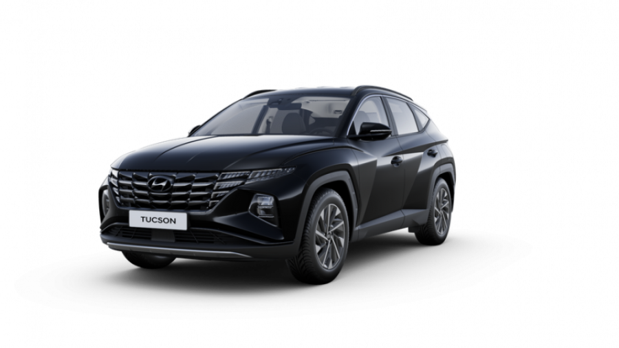 Hyundai Tucson, 1,6 T-GDI 4x2 110 kW 6st. manuální, barva černá