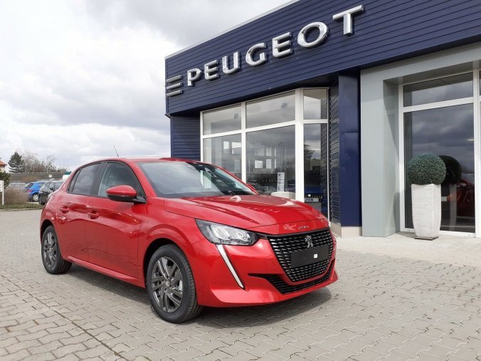 Peugeot 208, Active Pack 1,2 100k, barva červená