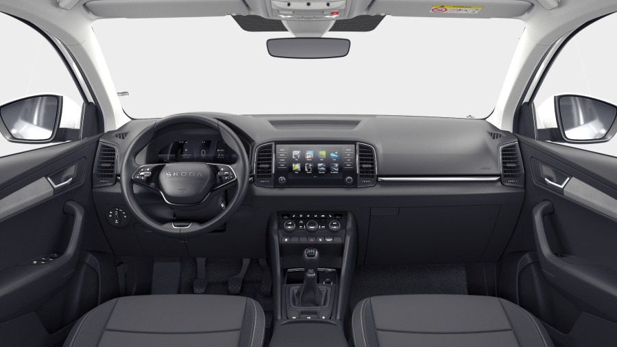 Škoda Karoq, 2,0 TDI 85 kW 6° manuální, barva bílá
