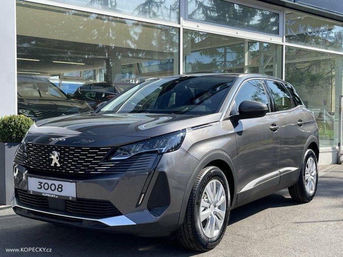 Peugeot 3008, ACTIVE PACK 1.2 PT MAN6, barva šedá