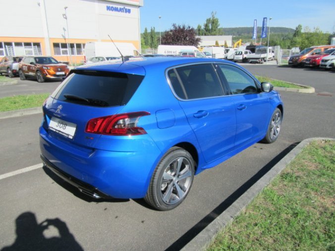 Peugeot 308, GT 1.5 BlueHDi 130k EAT8, barva modrá
