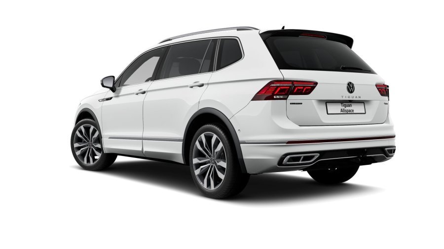 Volkswagen Tiguan Allspace, Allspace R-Line 2,0 TDI 147 kW 4M 7DSG, barva bílá