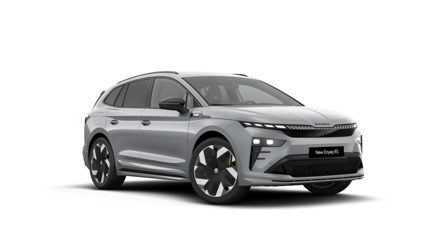 Škoda Enyaq iV, 84 kWh 250 kW 1° automatická 4x4, barva stříbrná