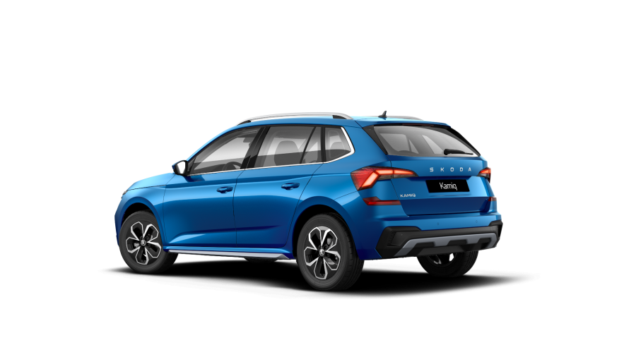 Škoda Kamiq, 1,0 TSI 85 KW 6-stup. mech., barva modrá