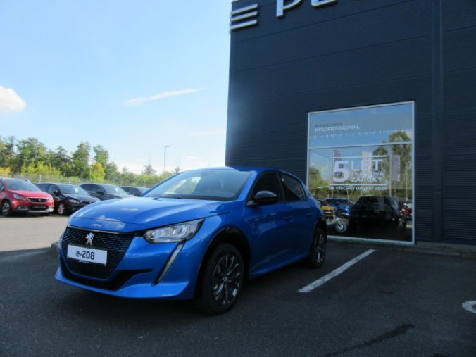 Peugeot 208, e-ALLURE PACK Elektromotor, barva modrá