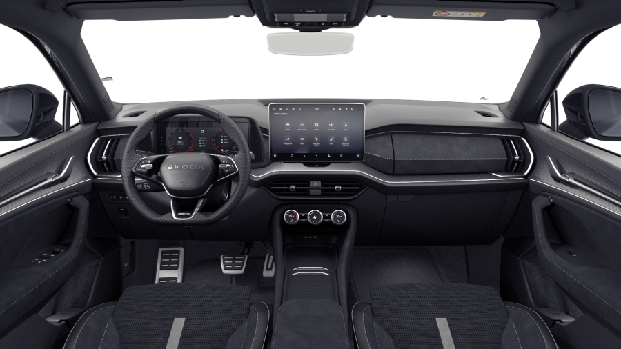 Škoda Kodiaq, 2,0 TDI 142 kW 7° automatická DSG 4x4, barva šedá