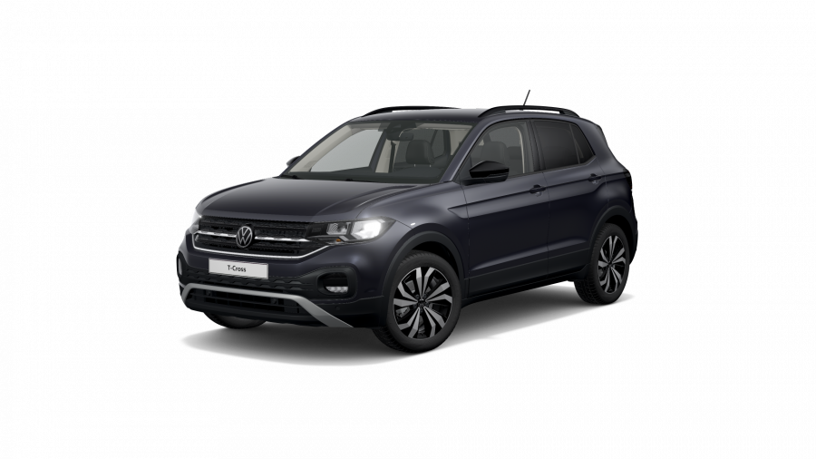 Volkswagen T-Cross, T-Cross Life 1,0 TSI 81 kW 6G, barva šedá