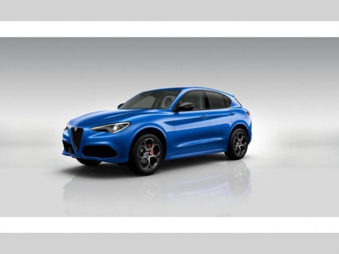 Alfa Romeo Stelvio, Veloce 4x4 2,0 280PS, barva modrá