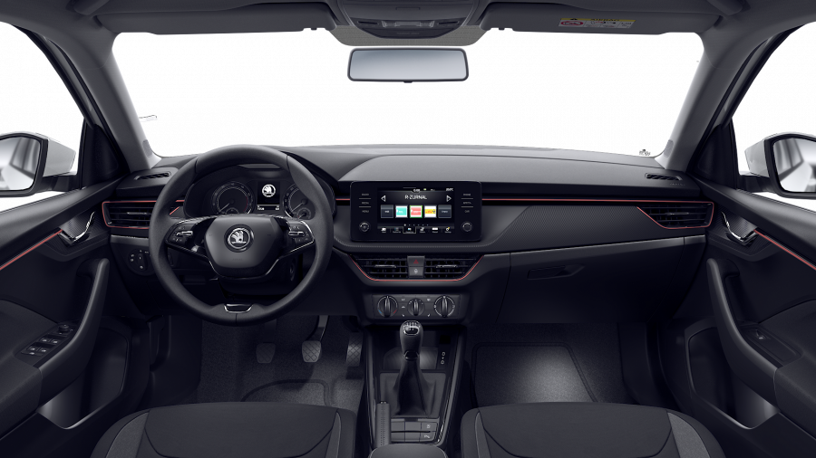 Škoda Scala, 1,0 TSI 70 kW 5-stup. mech., barva bílá