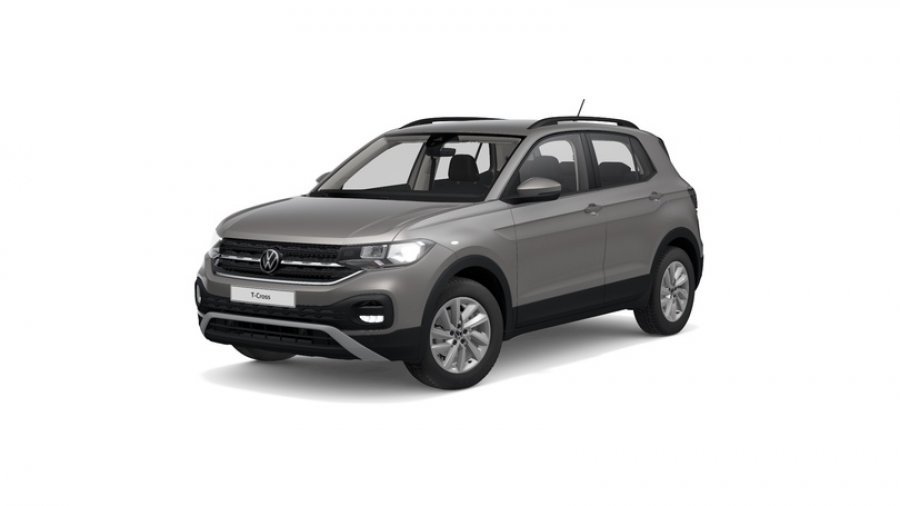Volkswagen T-Cross, Life 1,0 TSI 70 kW 5G, barva šedá