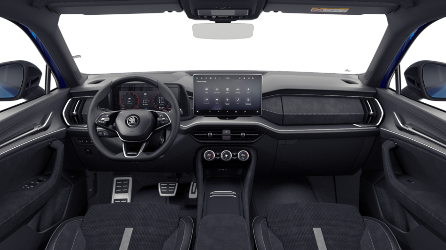 Škoda Kodiaq, 2,0 TDI 142 kW 7-stup. automat. 4x4, barva modrá