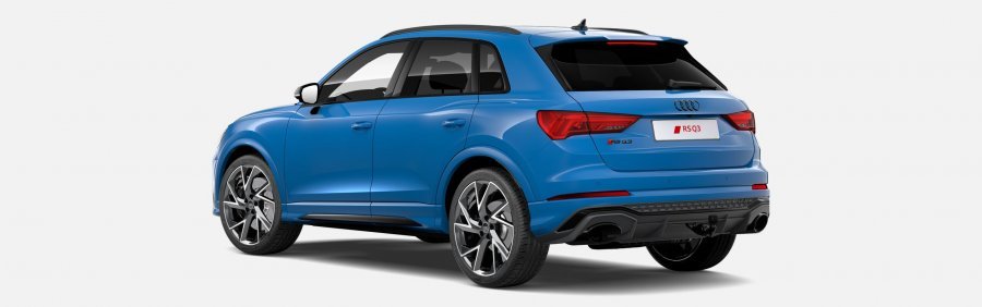 Audi Q3, RS Q3 TFSI 294 kW quattro, barva modrá